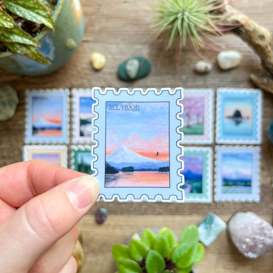 Mt. Hood Stamp Sticker