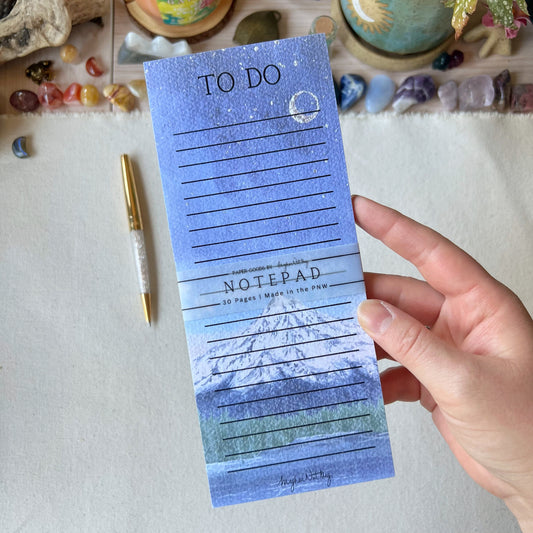 Mt. Hood & the Moon Notepad