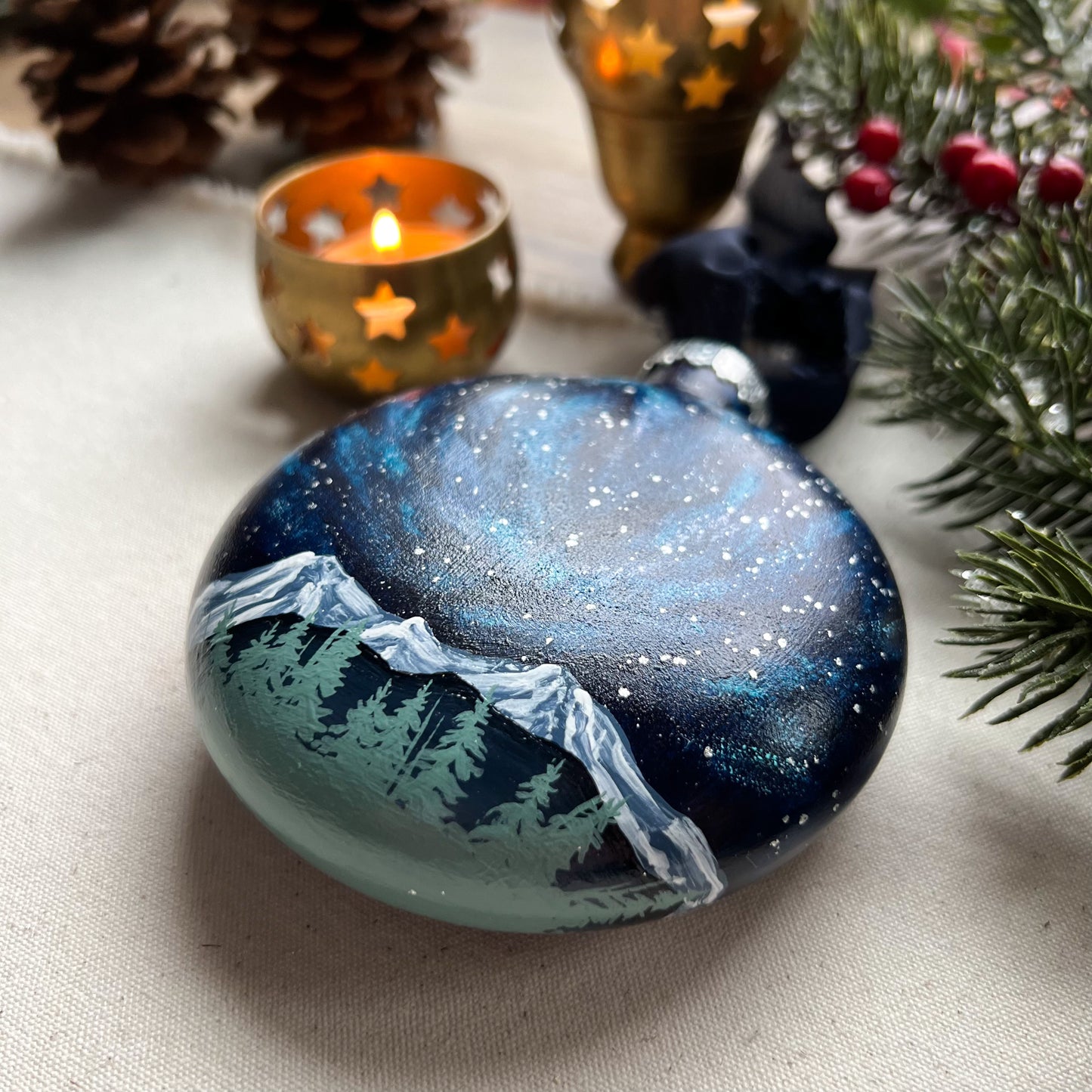 Celestial Glass Ornament